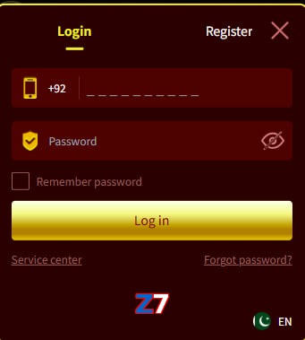 Z7 login preview